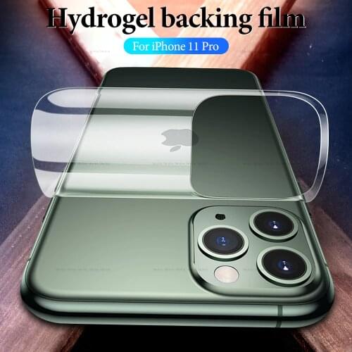 9D Soft Hydrogel TPU Film For apple iPhone 11 Pro Max Back Screen Protector For iPhone XS Max XR X 6 6s 7 8 Plus Protective Film