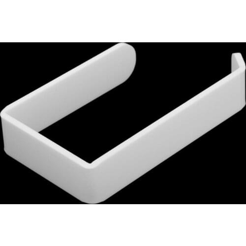 Toilet paper holder Acrylic Toilet Roll Holder Self Adhesive In Bathroom Tissue Paper Holder Kitchen Paper Space Save