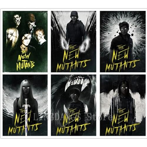 Disney 5d Diy Diamond Painting Movies The New Mutants Posters Diamond Mosaic Embroidery Cross Stitch Full Drill Art Home Decor