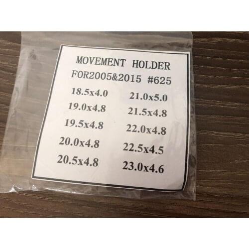 Free Shipping 10 PCs Miyota 2005&2015 Movement Holder Assorted Casing Rings