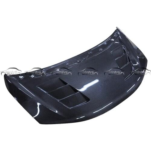Carbon Fiber Car Hood Bonnet Cover for FIT ( JAZZ ) 2014-2016 OLOTDI Car Tuning
