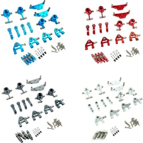 RC Spare Metal Complete Kit Front Steering Cup for WLtoys K989 Mosquito Car