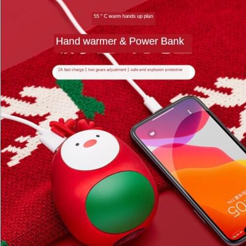 Mini Cute Hand Warmers Portable Winter Body Handy Warmer USB Rechargeable Pocket Hand Heater For Smart Home