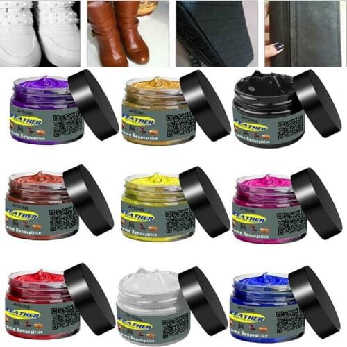 Leather Repair Filler Cream Kit Restore Car Seat Sofa Leather Scratch Scuffs Holes Car Seat Care Accessories