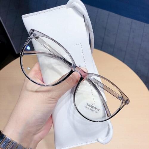 New Anti-blue light Square Glasses Frame Women Men Simple Transparent Optical Eyeglasses Blue-Blocking Compute Spectacles Frames