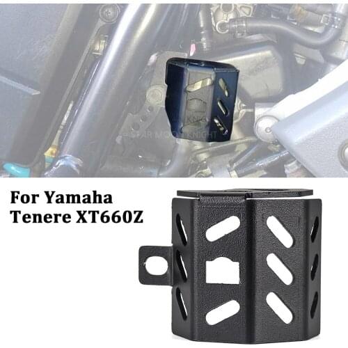 For Yamaha Tenere XT660Z XT 660 Z XTZ 660 2008 Onwards Motorcycle Rear Brake Reservoir Oil Cup Guard Protector Cover