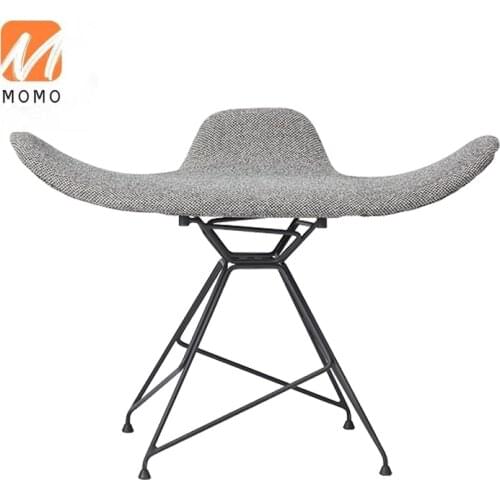 Luxury Modern Original Design Chair Simple Line Baking Paint for Metal Chair Home Decoration Chair