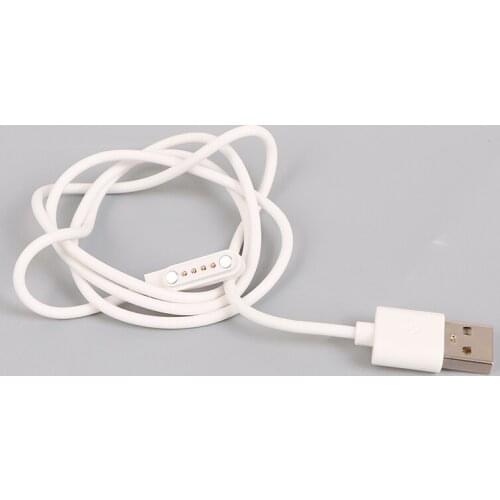 Smart Watch 4pin 7.62 Magnetic Charging Charger Cable For Kw88 Kw99 Q100 Kw18