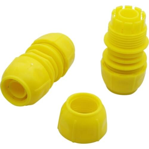 Water Connector 3/4'' Joining Mender Repair Leaking Joiner Connector Adapter Tubing Fitting Drip Irrigation Fittings 20 Pcs