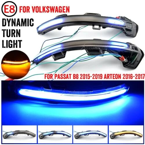 Turn Signal Light Side Rear-View Mirror Light For Volkswagen For VW Passat B8 2015-2020 For Arteon
