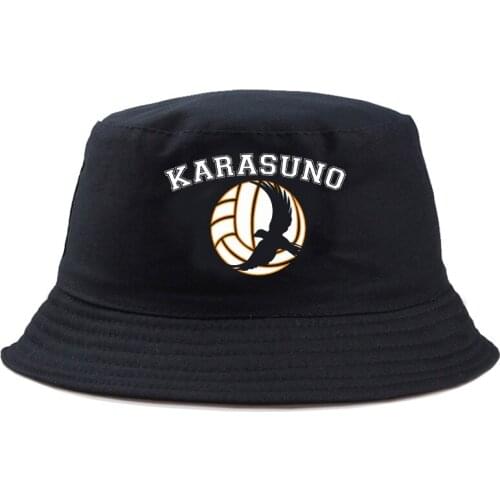 Harajuku Anime Bucket Hat men Cotton Fishing Hunting Cap Outdoor Beach Fisherman Panama Womens Bucket Hat