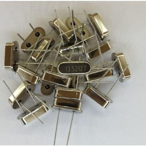 10pcs/lot 13.52127MHZ 13.52127M 13.52127 HC-49S Quartz crystal resonator crystal