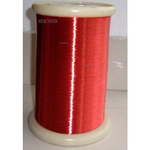 100gram/roll Polyester Enameled Copper wire Magnetic Coil Winding Red Magnet Wire