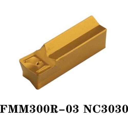 100% Original FMM FMM300R-03 NC3030 PC9030 Carbide Insert Blades Used For Steel Processing CNC Lathe Blade Quality Assurance