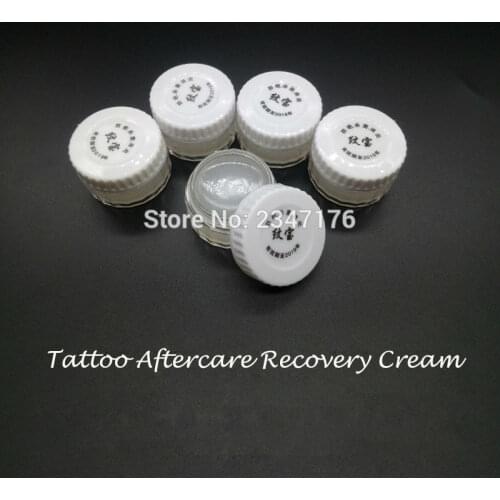 50Pcs Tattoo Aftercare Cream Skin Healing Recovery for Permanent Makeup Tattoo Repair Eyebrow and Lips Recovery