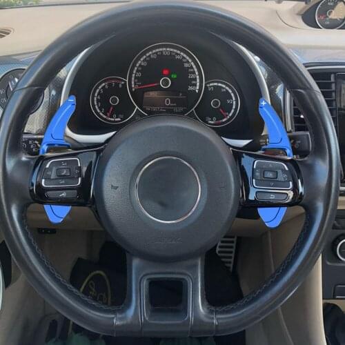 Auto Replacement Extension Shift Cover Steering Wheel Paddle 2Pcs/set