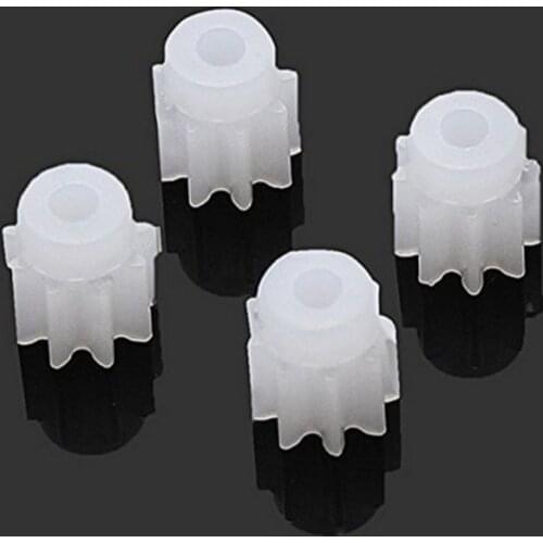 Free Shipping 9T X5C X5SC X5SW X5HW X5HC JJRC H5C RC Quadcopter Spare Parts Replacement Motor Gear(4pcs,as picture showed)