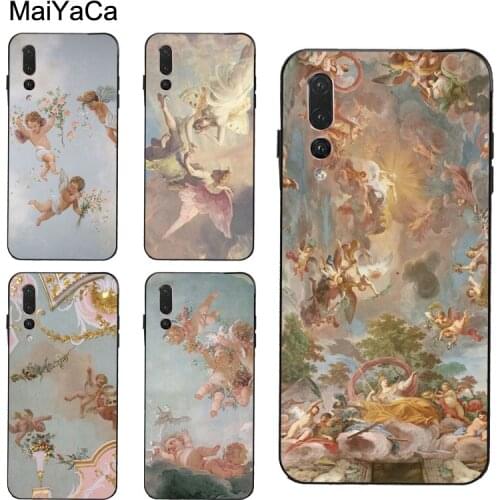 Renaissance Angels Case For Huawei P30 Pro P20 P40 Mate 20 Lite P Smart 2019 Nova 5T Honor 8A 8X 9X 10i 20