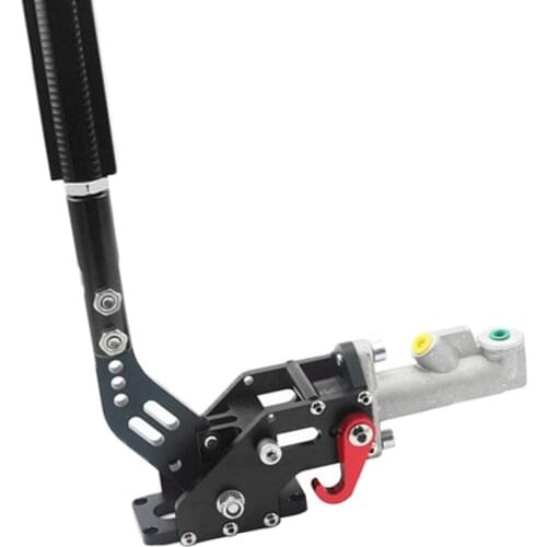 Black Aluminum Horizontal Adjustable Hydraulic Handbrake E-brake Lever