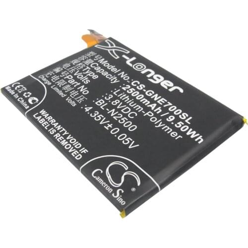CS 2500mAh / 9.50Wh battery for BLU L259L, L260L, Life Pure XL, P0010UU