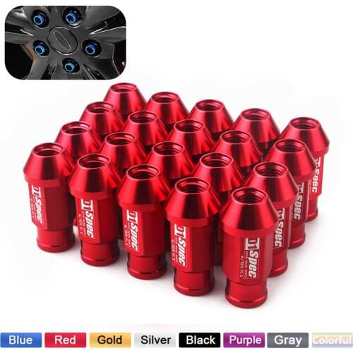 Billet Aluminium Car Wheels Rims Wheel Lug Nuts M12X1.5