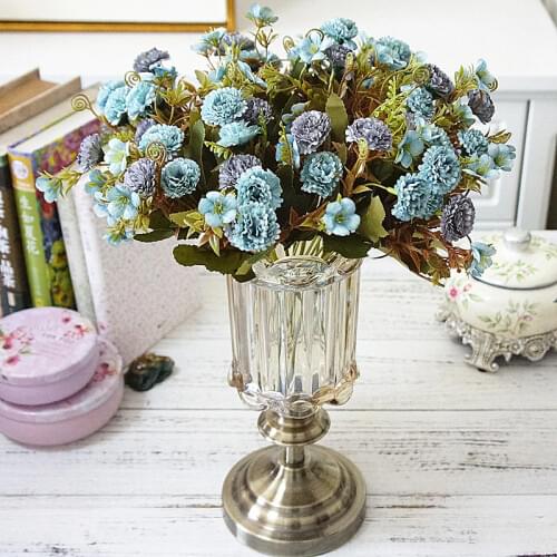 European clove carnation ornamental flowerpot decorative flowers for scrapbook christmas decor for home wedding artificial plant