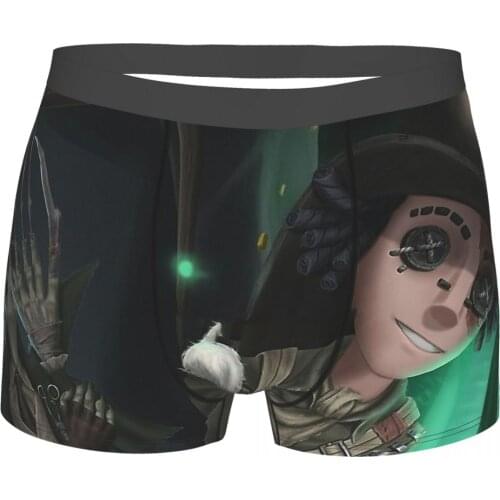 Identity V Asymmetrical Game Prospector Jack The Ripper Underpants Cotton Panties Male Underwear Ventilate Shorts Boxer Briefs