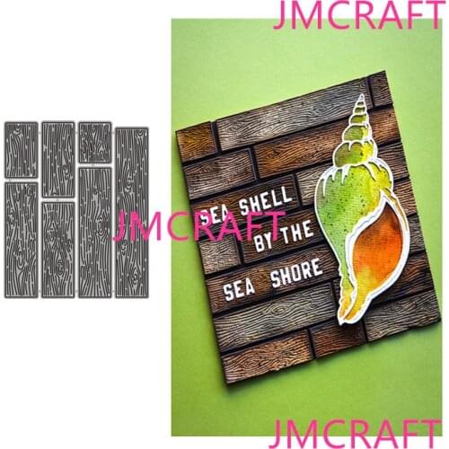 JMCRAFT 2021 Rectangle Puzzle Background Metal Cutting Die For Scrapbooking Practice Hands-on DIY Album Card Handmade Tool