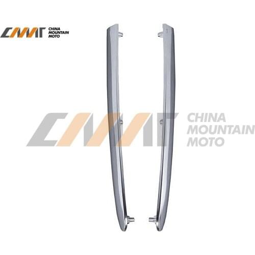 Left & Right Saddle Bag Decoration Strips case for Honda GOLDWING GL1800 2001-2011