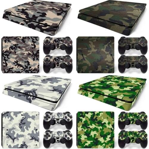 For PS4 slim Console and Controllers stickers For ps4 slim skin sticker for ps4 slim vinyl sticker