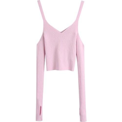 Женские пуловеры с открытыми плечами OUROPEAN ZTATION China At AliExpress