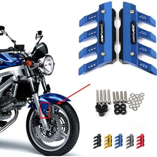 Motorcycle Front Fender Side Protection Guard Mudguard Sliders For Suzuki SV650 SV650S SV650A SV650X SV 650Accessories universal
