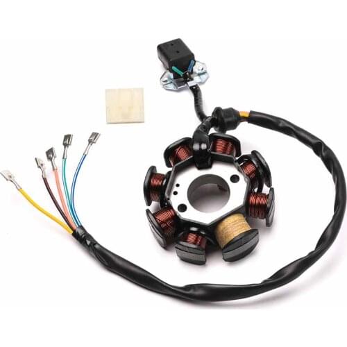 Stator Ignition Magneto Plate 8 Coil For 125cc 150cc 250CC Quad Zongshen Pit Dirt Bike Go Kart Scooter TaoTao ATV Quad