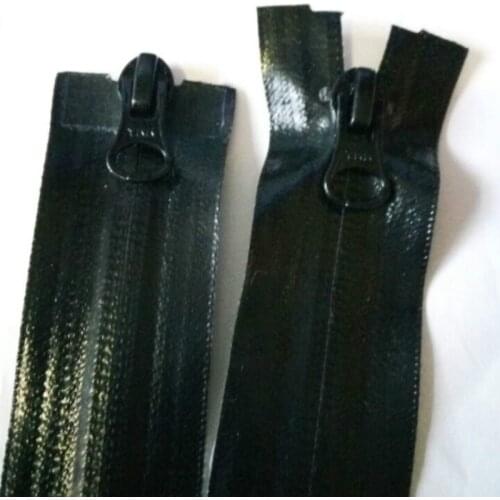 2 PCS/LOT Ykk Waterproof Zipper BLACK TWO-WAY DOUBLE SLIDER OPEN END FOR Outdoor Hiking SKI SLEEPING Bag SEWING ACCESSORIES
