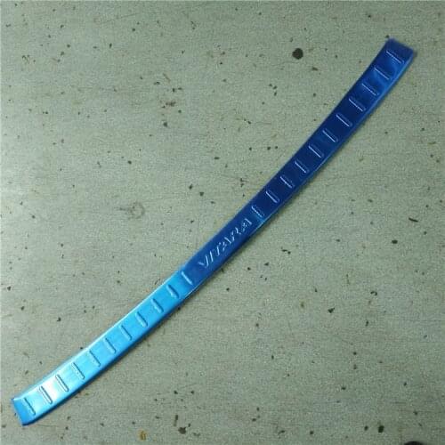 304 Stainless Steel Internal external Rear bumper Protector Sill for Suzuki Vitara 2015-2019 Auto parts 2PCS/SET