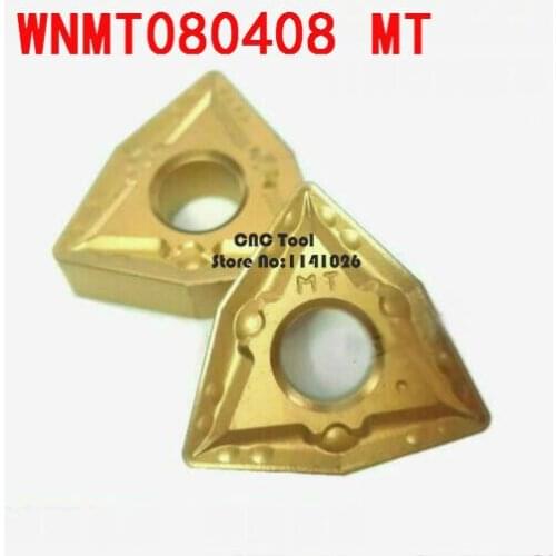 10PCS WNMG080408-MT carbide CNC inserts,CNC lathe tool,apply to steel processing,insert WWLNR/MWLNR,Good wear resistance