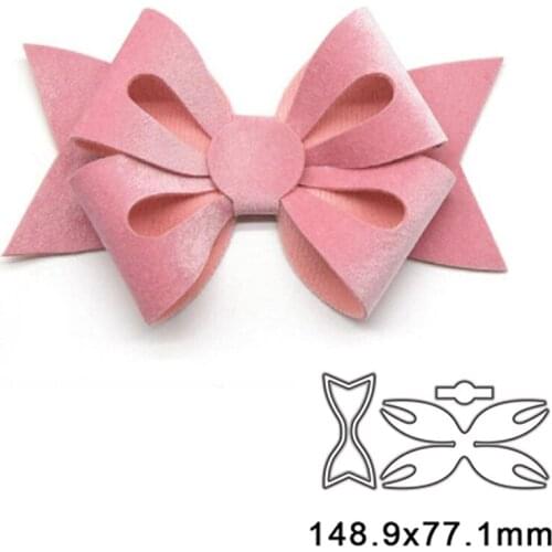 Bow Metal Cutting Dies For DIY Scrapbook Cutting Die Paper Cards Embossed Decorative Craft Die Cut New