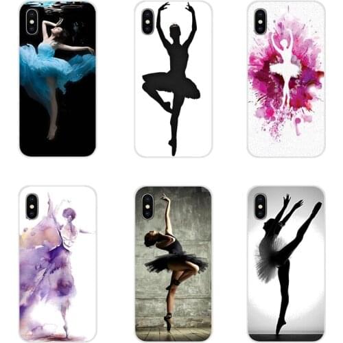 For Samsung Galaxy J1 J2 J3 J4 J5 J6 J7 J8 Plus 2018 Prime 2015 2016 2017 Mobile Phone Case Cover Fashion Ballerina Girl Dancing