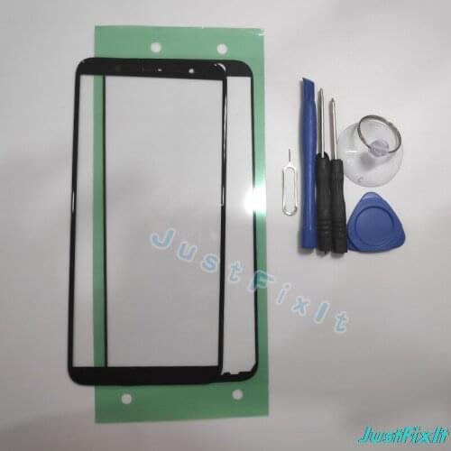 For Samsung Galaxy J8 2018 J800 Touch Screen Front Panel Glass Lens Outer LCD