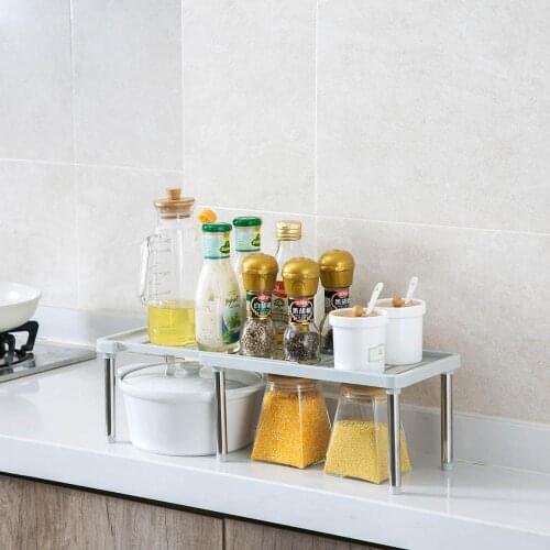 Kitchen storage shelf tableware rack holder Retractable multi-layer cupboard household cocina For kitchen convenience