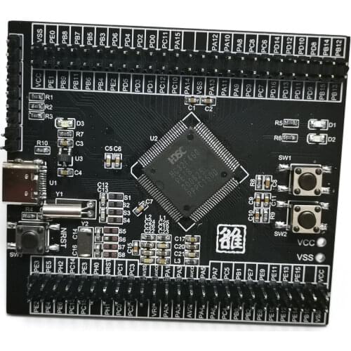 HC32F460 Development board Minimum system board M4 inner core 512k flash USB CAN