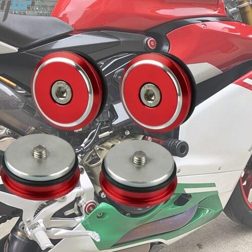 Motorcycle Aluminum Frame Hole Cap Cover Fairing Guard For Ducati Panigale 959 1299S 1199S 1299 1199 Panigale S Panigale V4 S