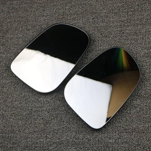 Pair 30634719 30634720 Front Left+Right Side Car Door Rear Mirror Glass LHD For Volvo S60 S80 V70 2003 2004 2005 2006