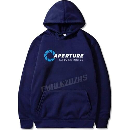 Portal Hoodies Aperture Laboratories MENS The Cake Is A Lie Half Life brand new Men and Women Sweatshirt Hoody Tops