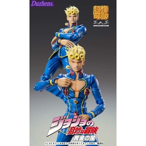 JoJos Bizarre Adventure Giorno Giovanna PVC Action Figure Anime Figure Model Toys Figure Collection Doll Gift