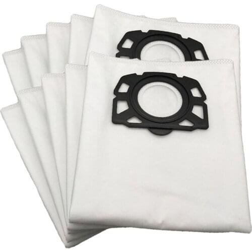 12 Pieces/Lot Dust Bag Vacuum Cleaner Dust Bag For Karcher Mv4 Mv5 Mv6 Wd4 Wd5 Wd6 Washable Vacuum Cleaner Bag