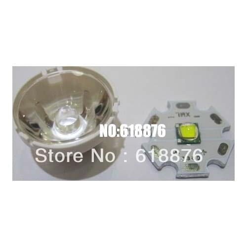 5pcs 15 Degree 21mm Reflector Collimator LED Lens For Cree T6 U2 XML XM-L LED