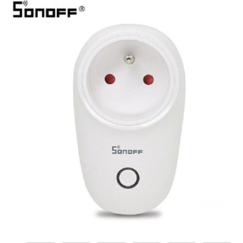Sonoff S26 FR Smart Home WIFI Plug Power Socket 10A Wireless APP Remote Control smart home EU plug smart home automation