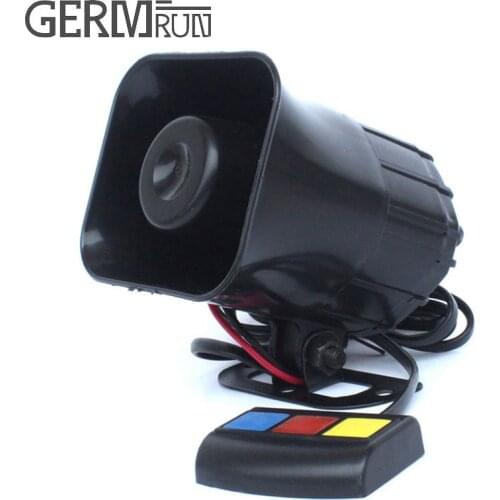Universal 12v 110DB loud electric horn alarm and loud-speaker trumpet for truck car boat automobiles lorry dropship