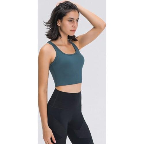Meillat 2021 spring and summer new naked sense shockproof sports underwear womens bra Yoga vest